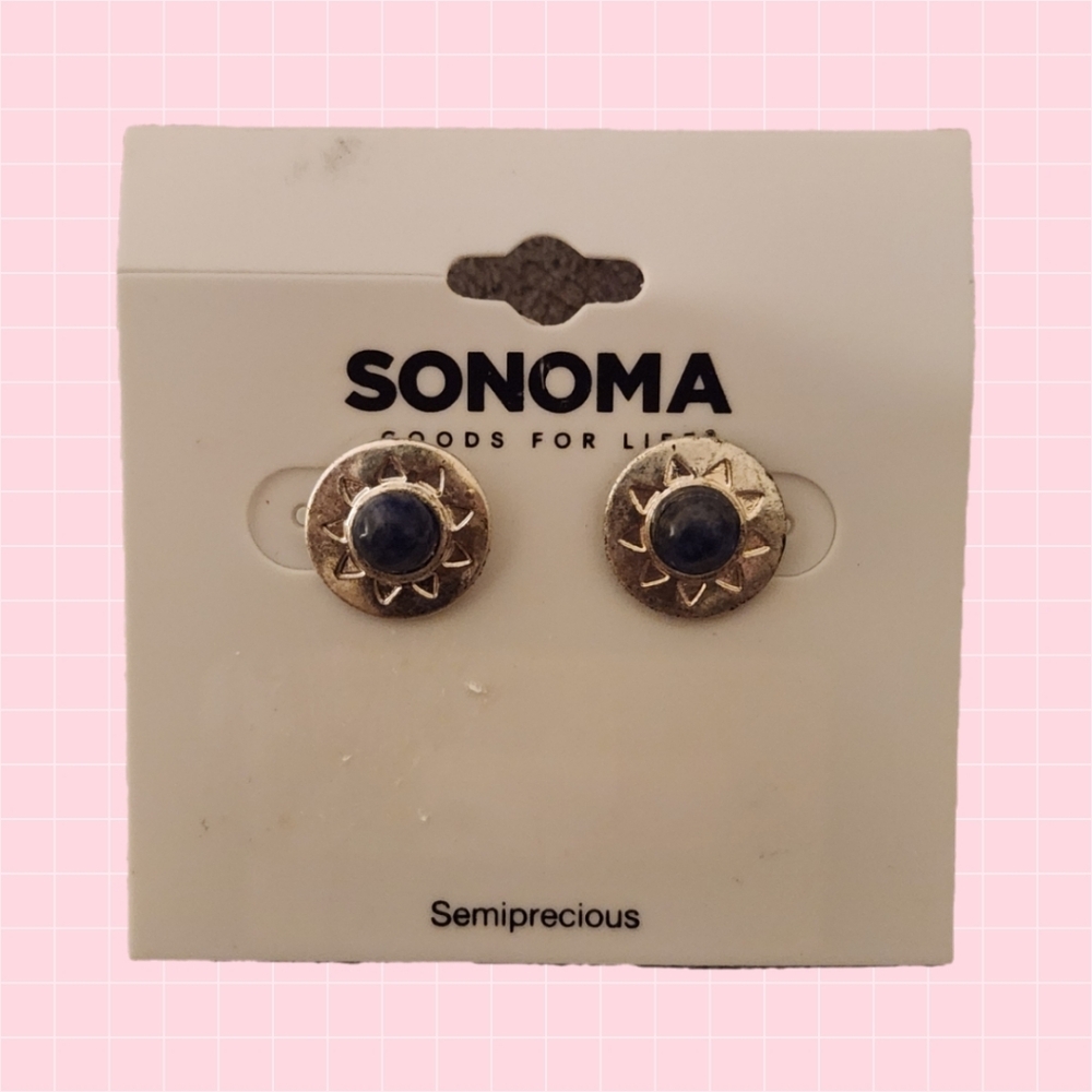 SONOMA Blue Stone Studs